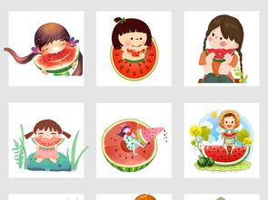 动画人物吃瓜视频素材下载,动画人物吃瓜视频走红网络